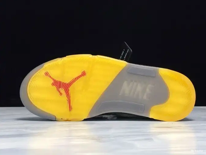 Rep TBK 5 Jordan Off-White Air CT8480-001 Black x 0623